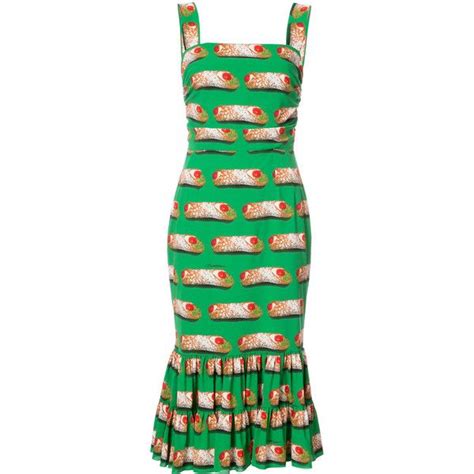 dolce gabbana cannoli dress|dolce and gabbana dresses.